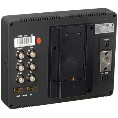 BNC video Lilliput 7" 665 1024x600  On Camera Monitor+LP-E6 Battery HDMI input 
