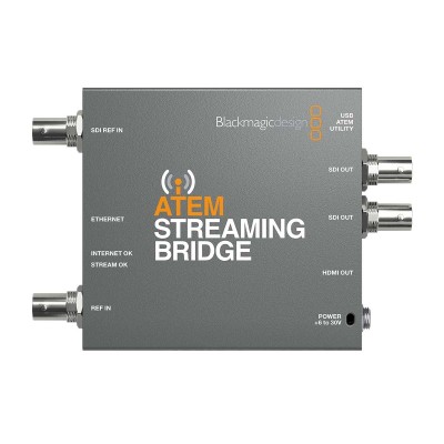 Blackmagic ATEM Streaming Bridge - Decodificador de Vídeo IP