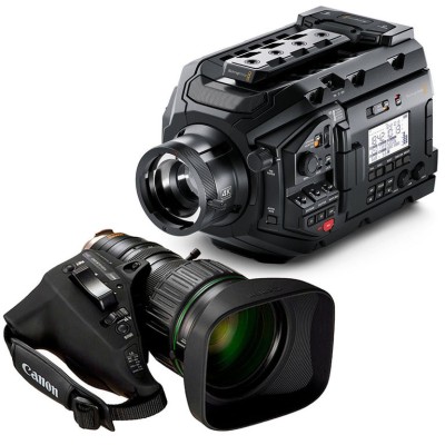 Blackmagic URSA Broadcast with Canon KJ20X8.2B KRSD pack