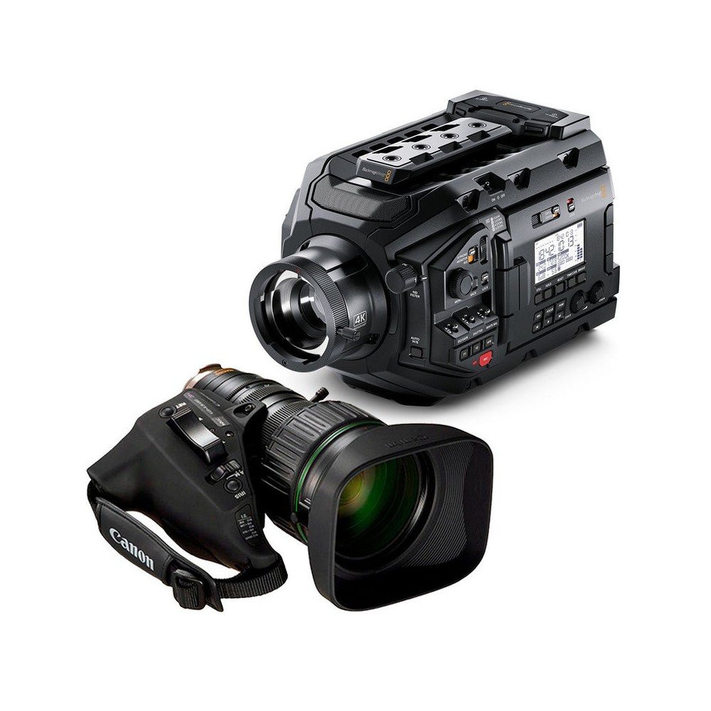Blackmagic URSA Broadcast with Canon KJ20X8.2B KRSD pack