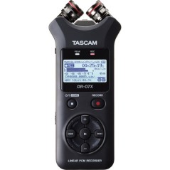 Tascam DR-07X - Grabador audio 2 entradas 2 pistas con micro