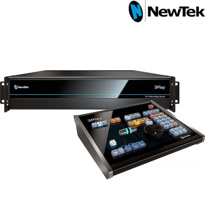 Newtek 3Play 3P1 - IP Replay System with Control Surface (2RU)
