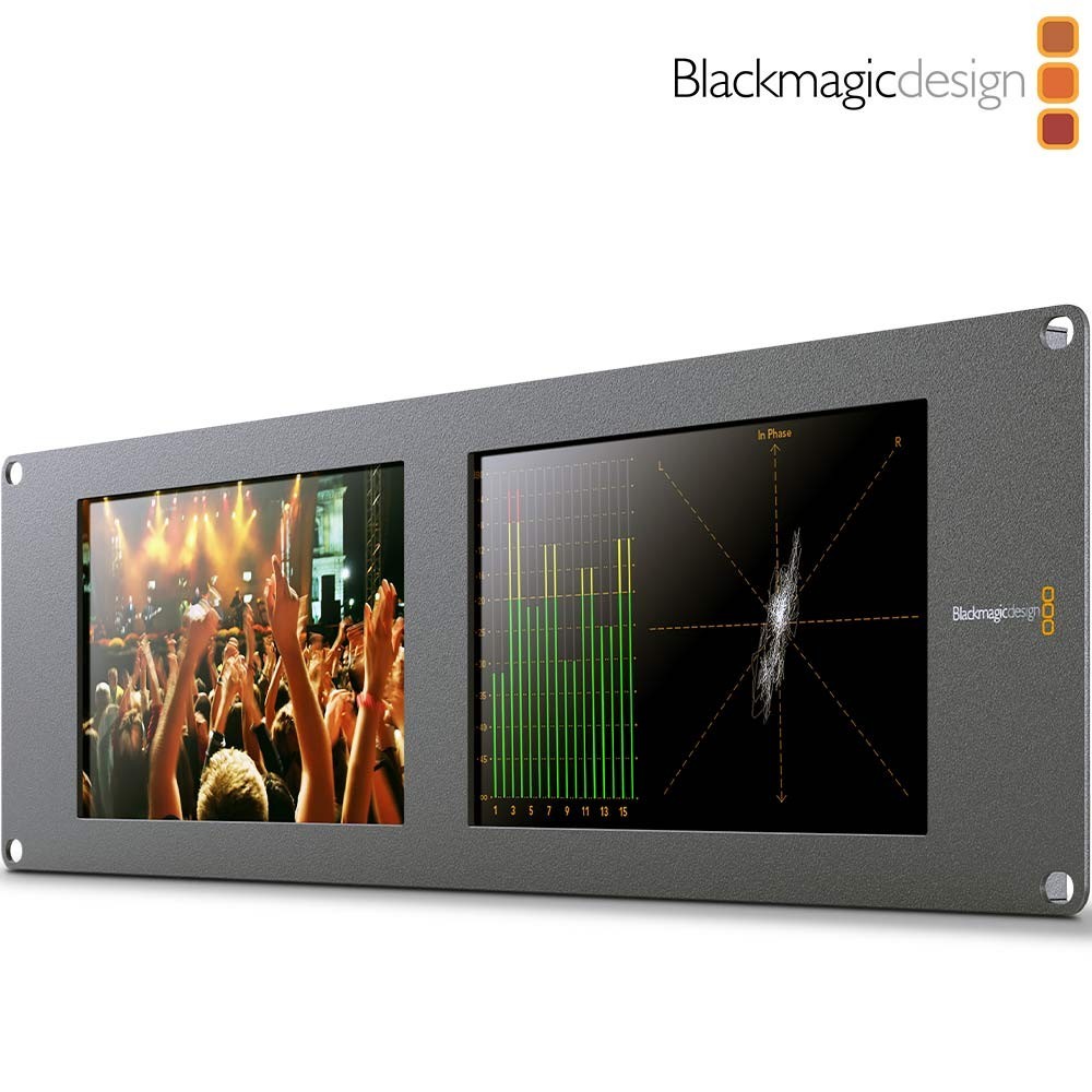 Blackmagic SmartView Duo - Dual 8 inches LCD Monitor