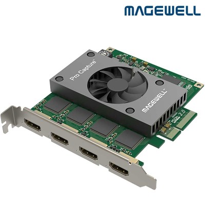 Magewell Pro Capture Quad HDMI - Tarjeta de Captura 4 HDMI