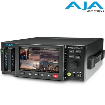 AJA Ki Pro Ultra 12G - Grabador 4K DCI/UHD/HD multicanal