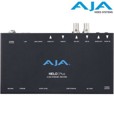 AJA HELO Plus - H.264 Streaming Encoder and Recorder
