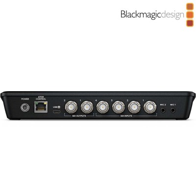 Blackmagic ATEM SDI Pro ISO - Mezclador de Vídeo SDI con Streaming - Conexiones