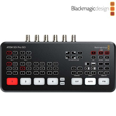 Blackmagic ATEM SDI Pro ISO - SDI Video Mixer with Streaming - Front view