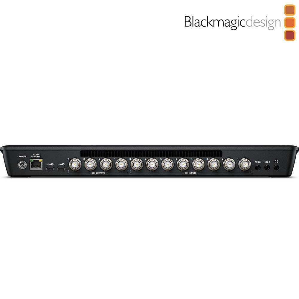 Blackmagic ATEM SDI Extreme ISO - Mezclador de Vídeo SDI con Streaming - Conectores