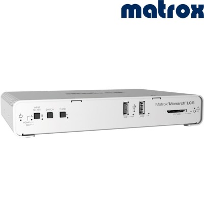 Matrox Monarch LCS - Codificador de Streaming y Grabador HDMI y SDI