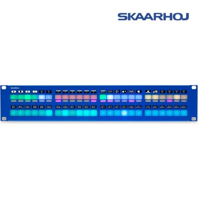 Skaarhoj Rack Fly Duo - Panel de Control Programable de 48 teclas