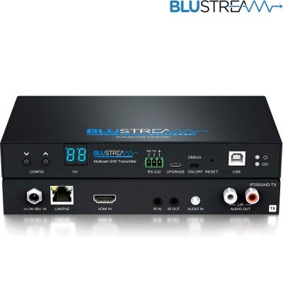 Blustream IP200UHD-TX Transmisor Vídeo HDMI UHD por IP - Avacab