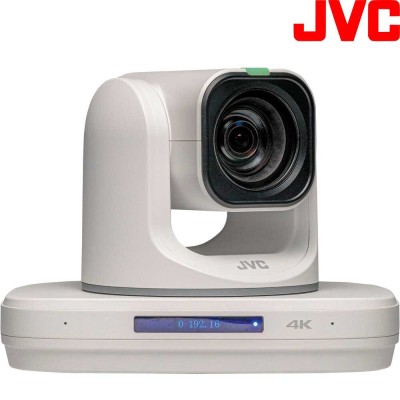 JVC KY-PZ510N Cámara PTZ NDI-HX 4K con zoom 12x (blanco)