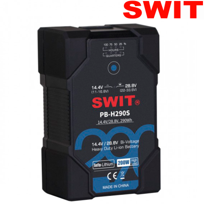 Swit PB-H290S Batería doble voltaje 14.4V 290Wh V-Mount