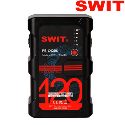 SWIT PB-C420S 14.4V 420WH V-Mount High Capacity Battery