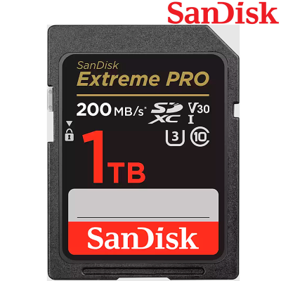 Sandisk Extreme Pro UHS I - 1TB SDXC Target
