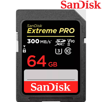 SanDisk Extreme Pro UHS II - 64GB SDXC Target