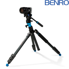 Benro A1883FS2C 2 Tripod Kit aerial Video Travel Angel up to 5.5lbs