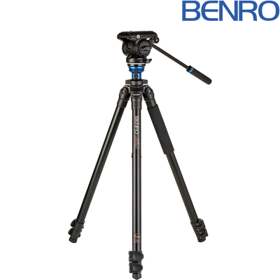 Benro A2573FS4PRO - Single tube aluminum tripod kit up to 8.8 lb