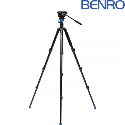 Benro A2883FS4PRO - Reverse-Folding aluminum travel tripod up to 8.8 lb