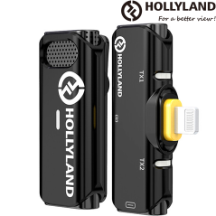 Hollyland Lark C1 Only - 1 Wireless Microphones and 1 receiver for Mobile Phones