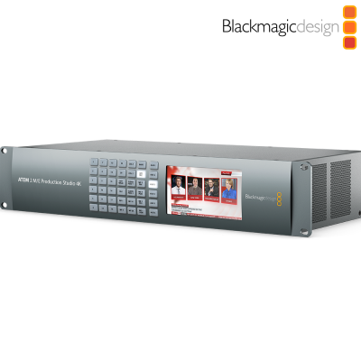 Blackmagic ATEM 2 M/E Production Studio 4K - Mezclador vídeo