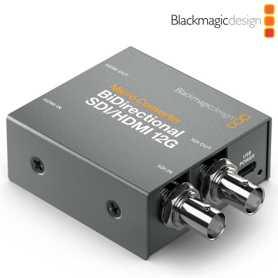 Blackmagic Micro Converter BiDirectional SDI/HDMI 12G sin PSU
