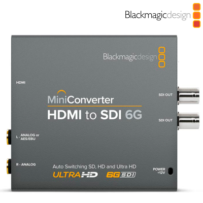 Blackmagic Mini Converter HDMI a SDI 6G