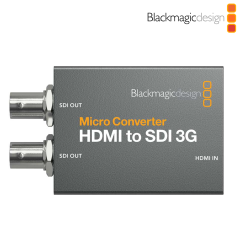 Blackmagic Micro Converter HDMI to SDI 3G con alimentador