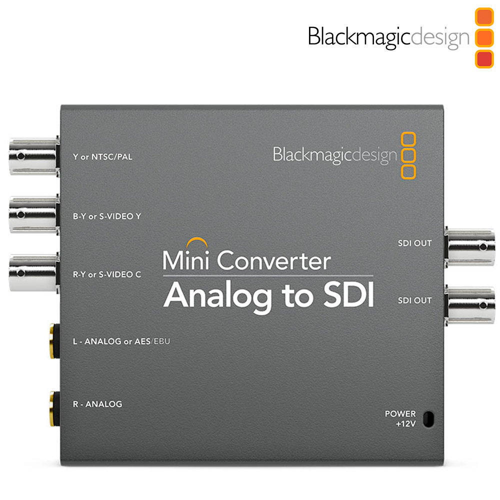 Blackmagic Mini Converter Analógico a SDI