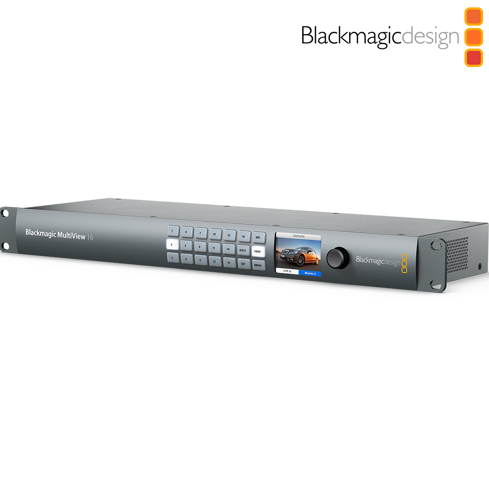 Blackmagic MultiView 16 - Multipantalla 16 señales SDI (DC)