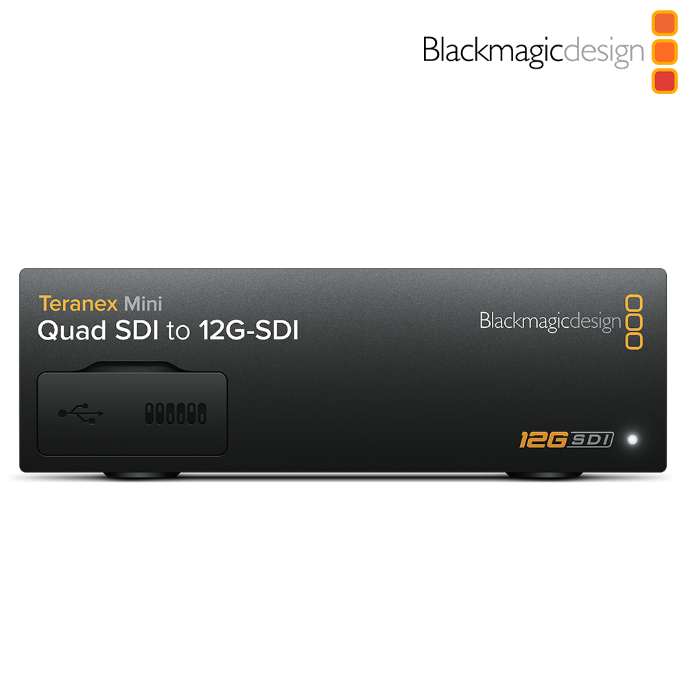 Blackmagic Teranex Mini Quad SDI a 12G SDI