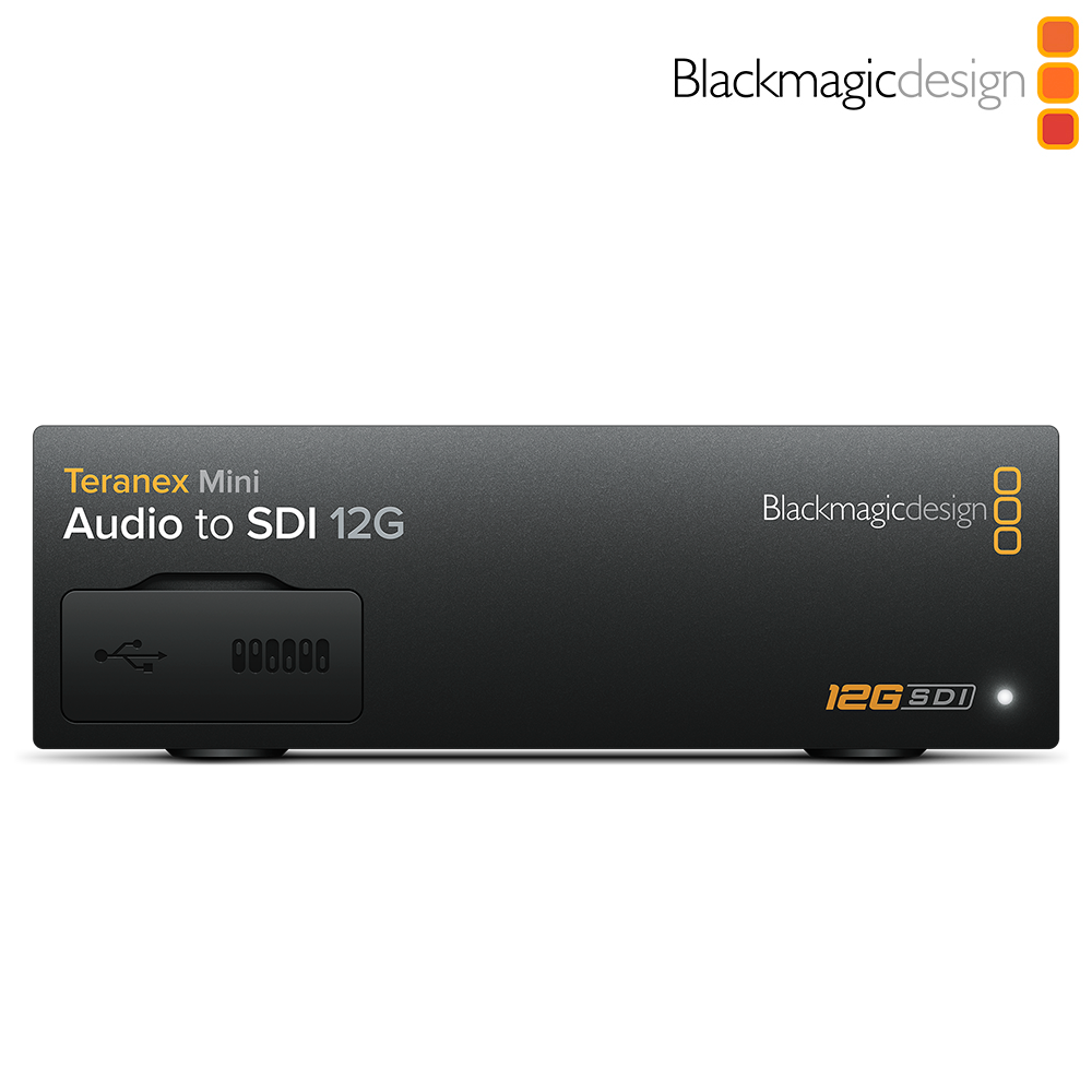 Blackmagic Teranex Mini Audio a SDI 12G