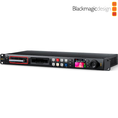 Blackmagic HyperDeck Studio 4K Pro - Grabador de vídeo 4K