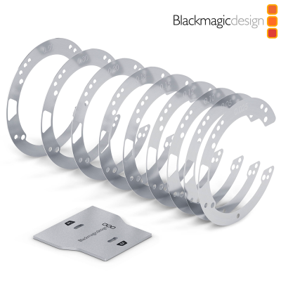Blackmagic URSA Mini Pro Shim Kit - 9 adapter rings