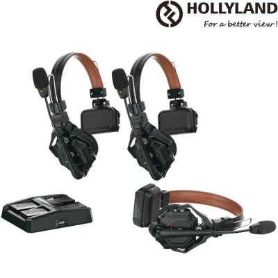 Hollyland Solidcom C1 PRO - 3S - Full-Duplex Wireless Intercom 350m 3 stations