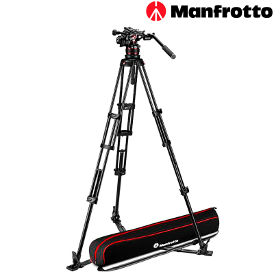 Manfrotto MVK612TWINGA Aluminium Video Tripod up to 12kg