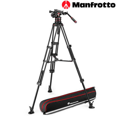 Manfrotto MVK612TWINMA Aluminium video system up to 8kg