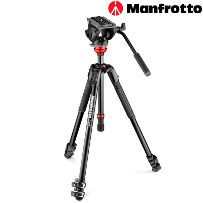 Manfrotto MVK500190XV - Kit trípode vídeo aluminio hasta 5Kg