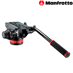 Manfrotto MVH502AH - Rótula fluida de vídeo base plana hasta 7Kg