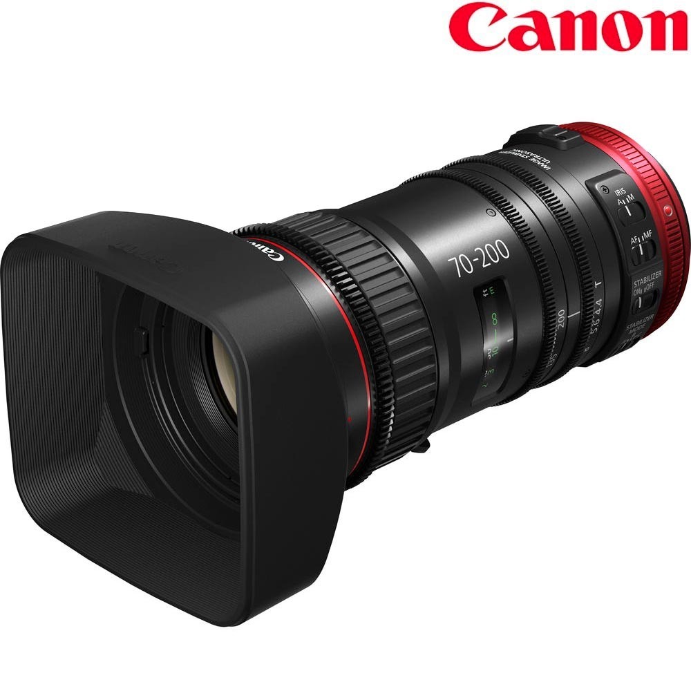 Canon CN-E70-200mm T4.4 L IS Óptica Servo Zoom montura EF
