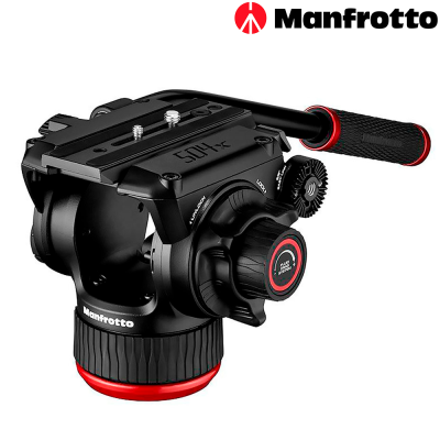 Manfrotto 504X - Rótula vídeo base plana hasta 12Kg