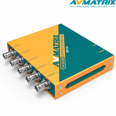 AVMatrix SD1141 - 1x4 3G-SDI Distribution Amplifier