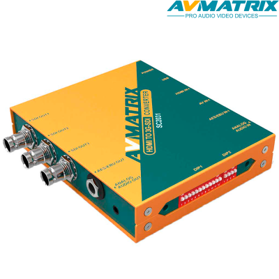 AVMatrix SC2031 Conversor escalador de HDMI y CV a 3G-SDI