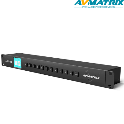 AVMatrix MSS0811 - Matriz de vídeo SDI 8x8