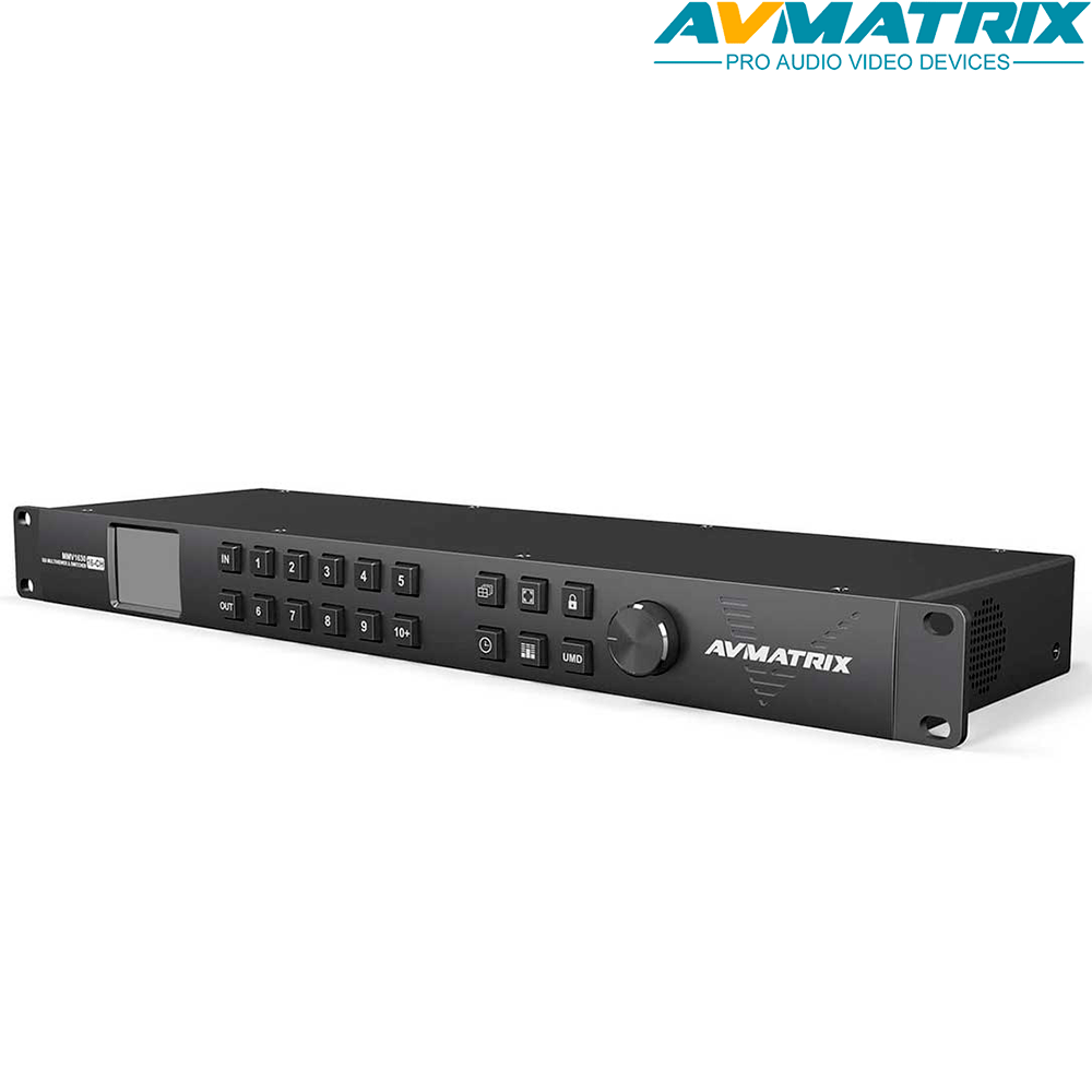 AVMatrix MMV1630 - 16x16 SDI Matrix and Multiviewer