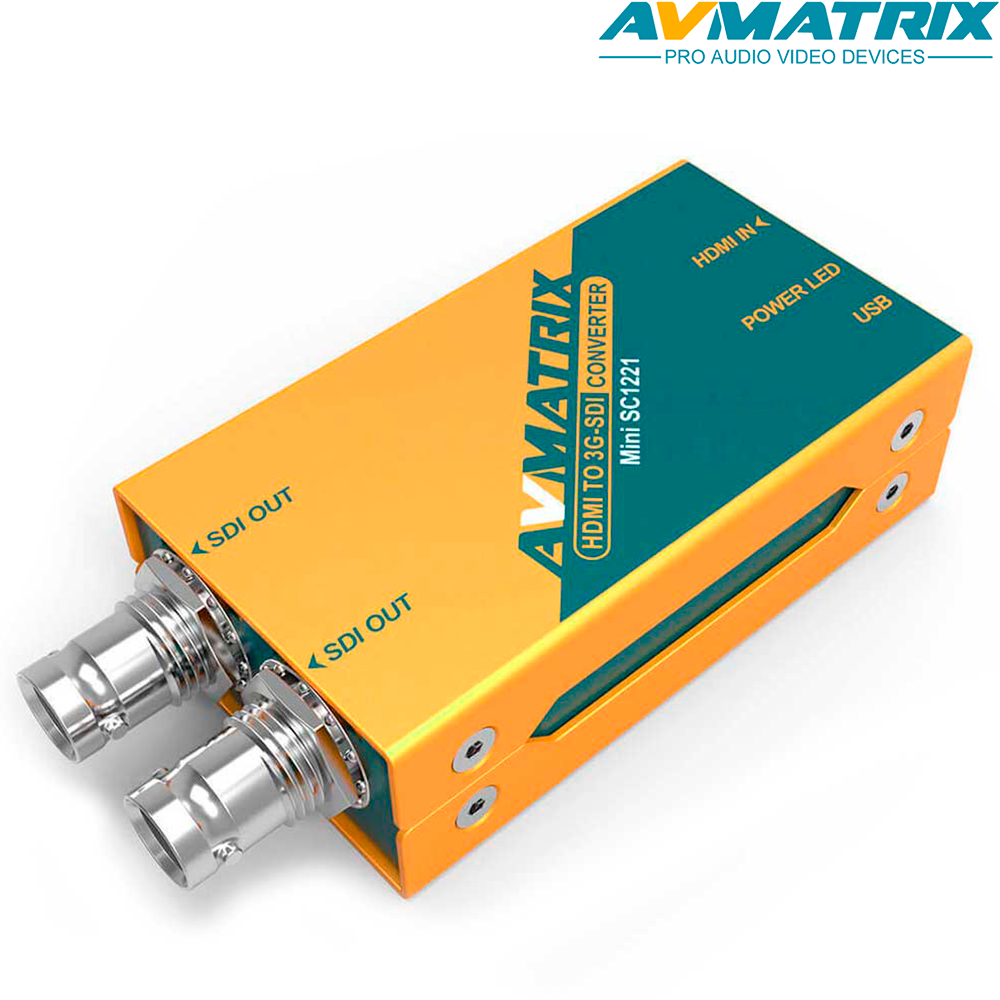 AVMatrix Mini SC1221 Mini conversor HDMI a SDI Avacab