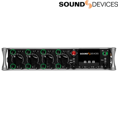 Sound Devices 888 | Mezclador y Grabador Multipista 16 Canales