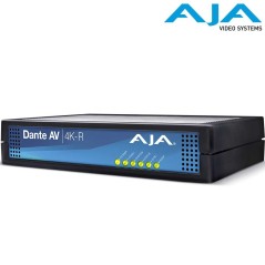 AJA Dante AV 4K-R - Dante AV to 12G-SDI and HDMI 2.0 Converter