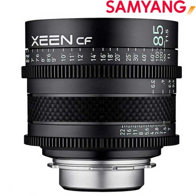 Samyang XEEN CF 85MM T1.5 - Objetivo de Cine 8K en fibra carbono